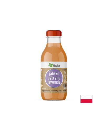 Ябълка + Лимон + Лавандула – Успокоява и подкрепя имунитета, сок 300 ml