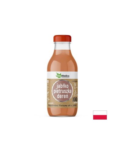 Ябълка + Магданоз + Дрян – За имунитет и детокс, сок 300 ml