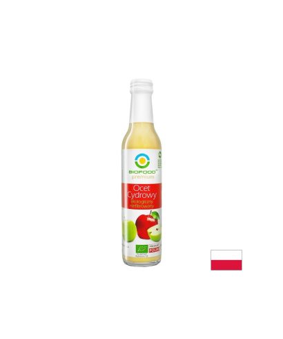 Ябълков оцет нефилтриран БИО – Храносмилане и метаболитен баланс, 250 ml