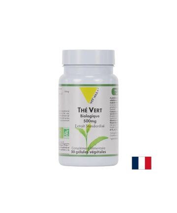 Зелен чай – Антиоксидантна защита и контрол на теглото, 500 mg, 30 капсули