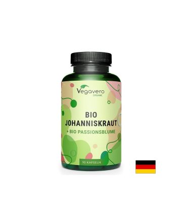 Жълт кантарион 500 mg + Пасифлора 200 mg – Емоционален баланс и здрава нервна система, 90 капсули