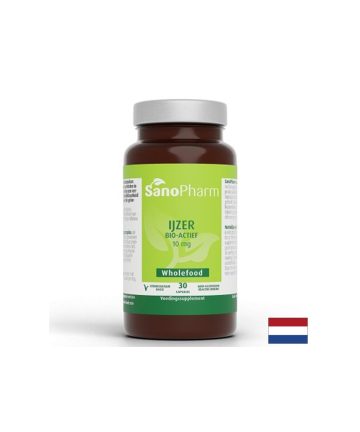Желязо – Енергия и подкрепа при анемия, 10 mg, 30 капсули