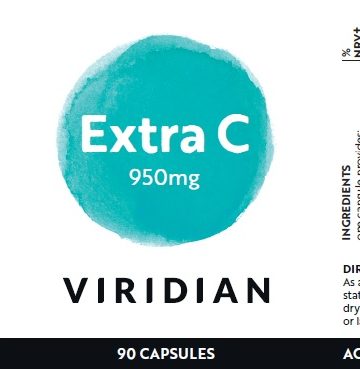 Екстра-C 950мг (Витамин С) – 90 капсули Viridian
