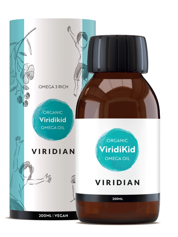 Омега-3 за деца - Био 200 мл. Viridian