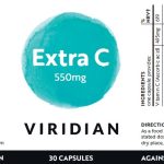 vitamin-c-viridian-30 1 Екстра-C 550мг (Витамин С) – 30 капсули Viridian