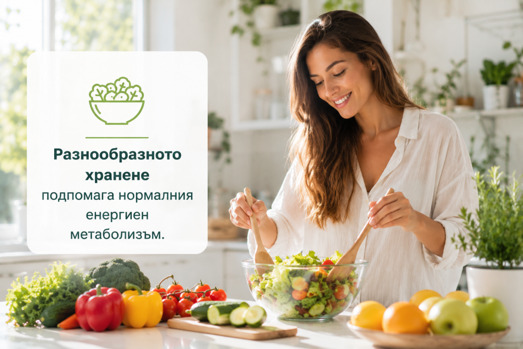 Балансираното хранене помага при умора въпреки достатъчния сън