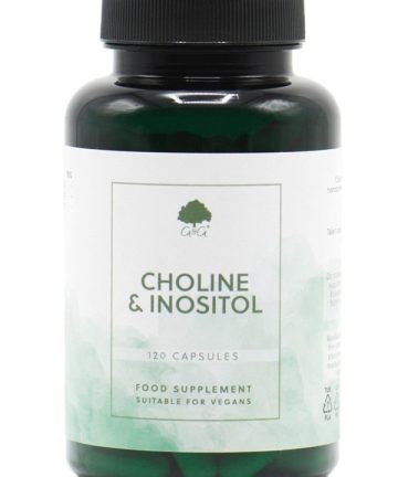 G&G Choline & Inositol 120 Capsules – хранителна добавка с холин и инозитол