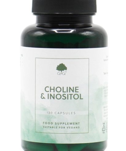 G&G Choline & Inositol 120 Capsules – хранителна добавка с холин и инозитол