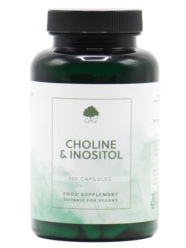 G&G Choline & Inositol 120 Capsules G&G Choline & Inositol 120 Capsules – хранителна добавка с холин и инозитол