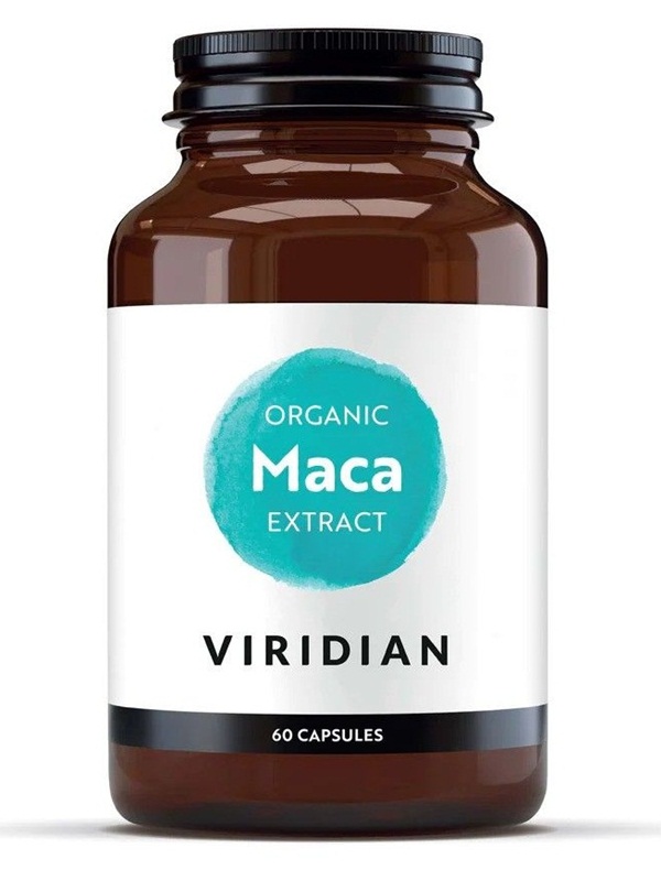 Viridian Organic Maca Extract – органична мака Viridian Organic Maca Extract – органичен екстракт от мака, 60 капсули