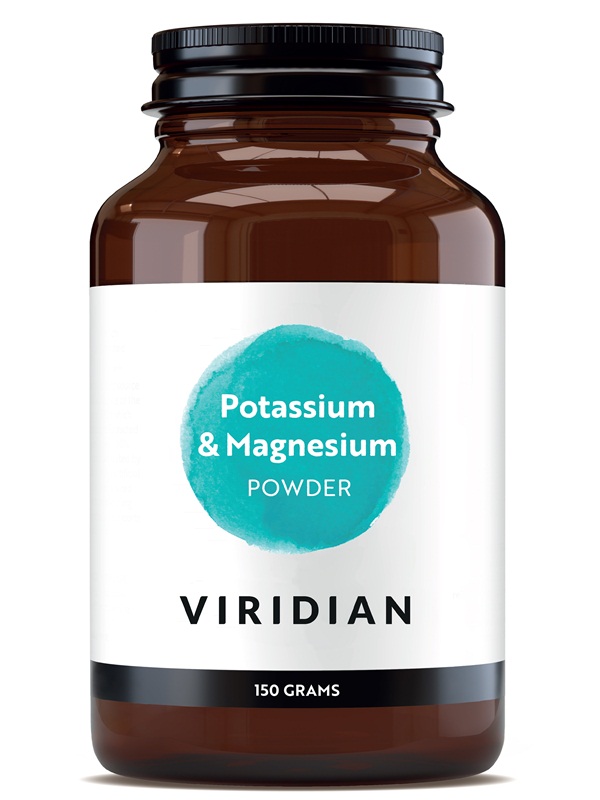 Viridian Potassium & Magnesium Powder – калий и магнезий на прах, 150 g